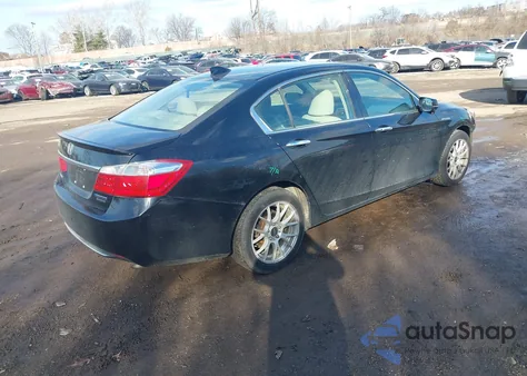 2015 Honda Accord Hybrid Touring из США, поврежденный, VIN 1HGCR6F71FA006355